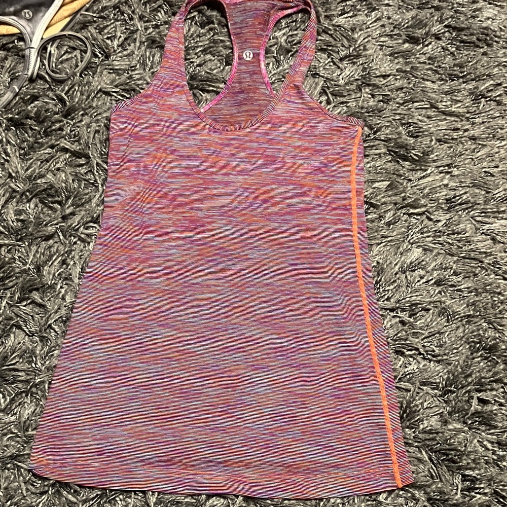 Lululemon Multicolor Racerback Tank Top